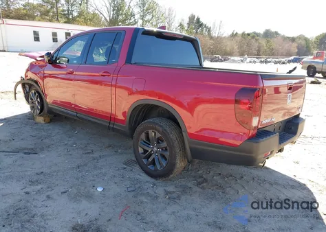 2023 Honda Ridgeline Sport z USA, uszkodzony, nr VIN 5FPYK3F19PB049988